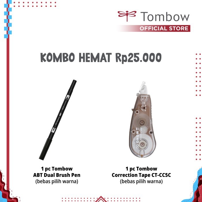 

Paket Tombow Kombo Hemat