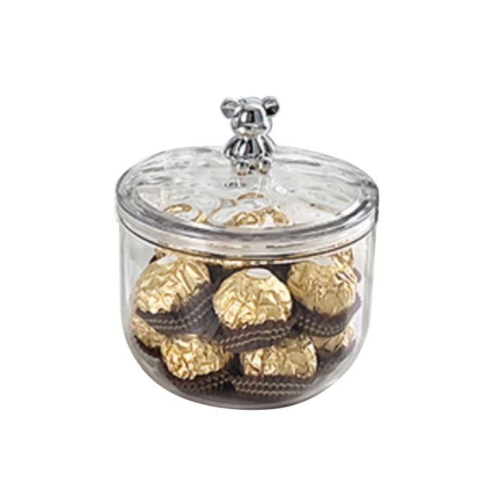 Angola Toples Kue Kering Toples Kue Lebaran Hampers Natal / Toples Makanan Gratis Rak Putar - Toples