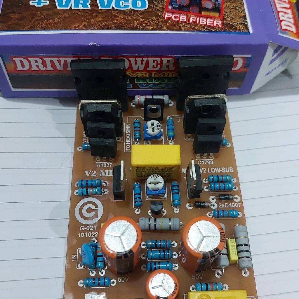 driver MCRD V2 MINI +vco + bias Amplifier