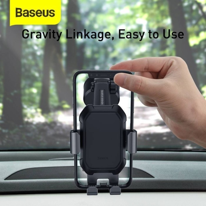 Baseus Tank Gravity Car Mount Phone Holder Dudukan  Dashboard Mobil - TANK GRAVITY