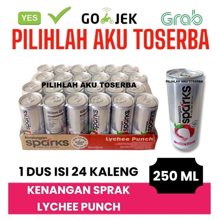 

Kenangan SPARKS LYCHEE LECI Kaleng 250 ml - ( HARGA 1 DUS )