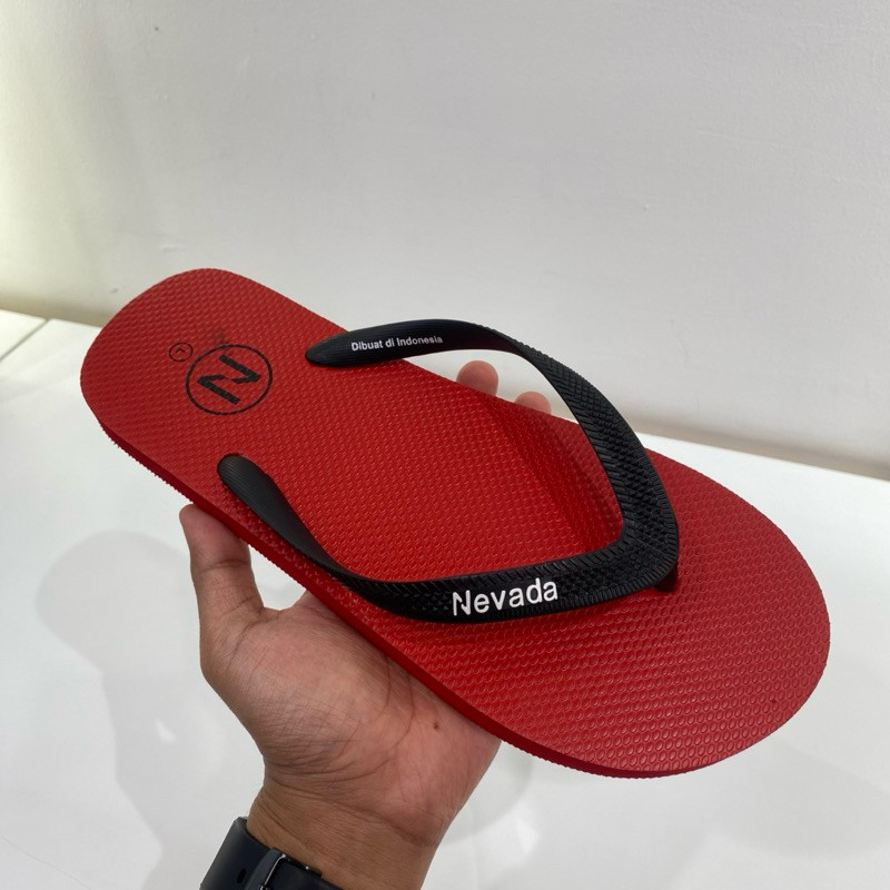 Nevada Sandal Jepit Pria Karet Empuk Ringan Super Nyaman
