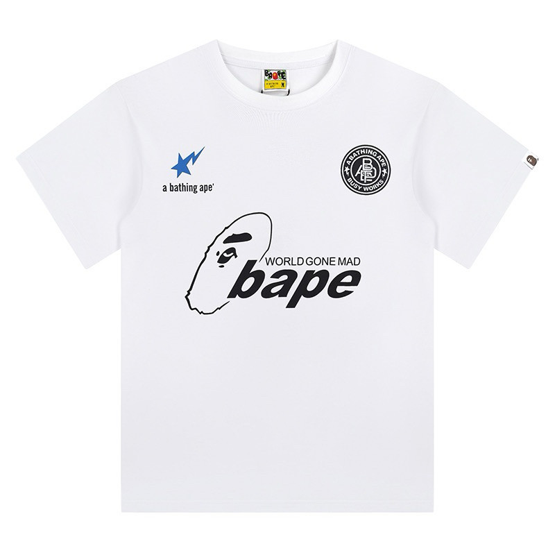 [COD] [BEKASI] Aape Bape A Bathing Ape T-shirt Kemeja Baju Lelaki Men's Wear Japan Tokyo Multi Size 