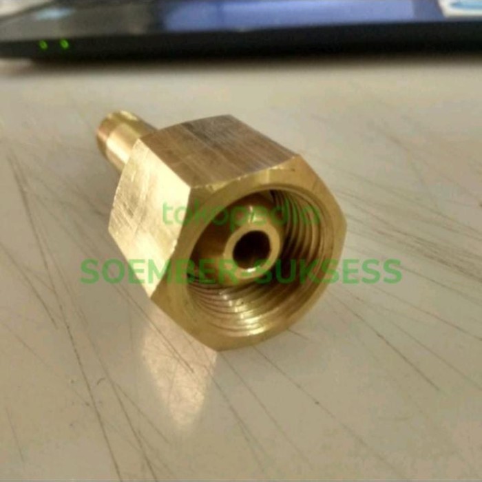 NEPEL OXYGEN/NEPEL KUNINGAN DRAT DALAM 5/8"