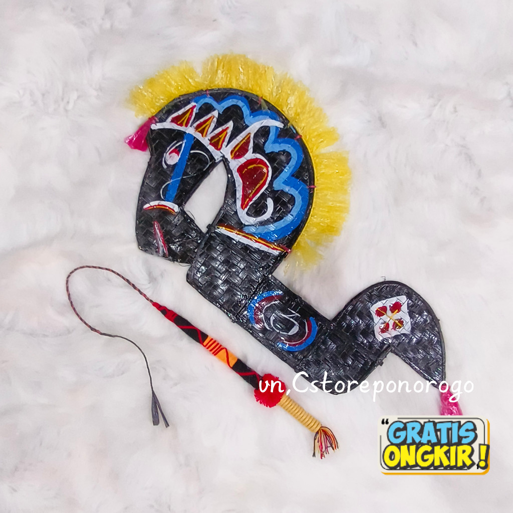 Terbaru JARANAN ANAK + PECUT PAKET MURAH / kuda lumping / kuda lumping anak / kuda pegon / barongan 