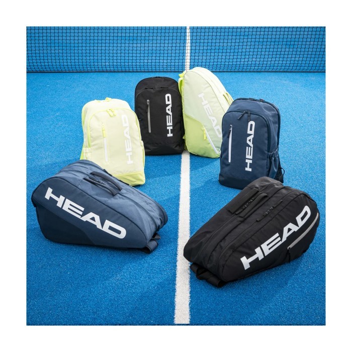 HEAD Base 2025 New Design Backpack M 6R Tennis Bag - Tas Ransel Raket Tenis