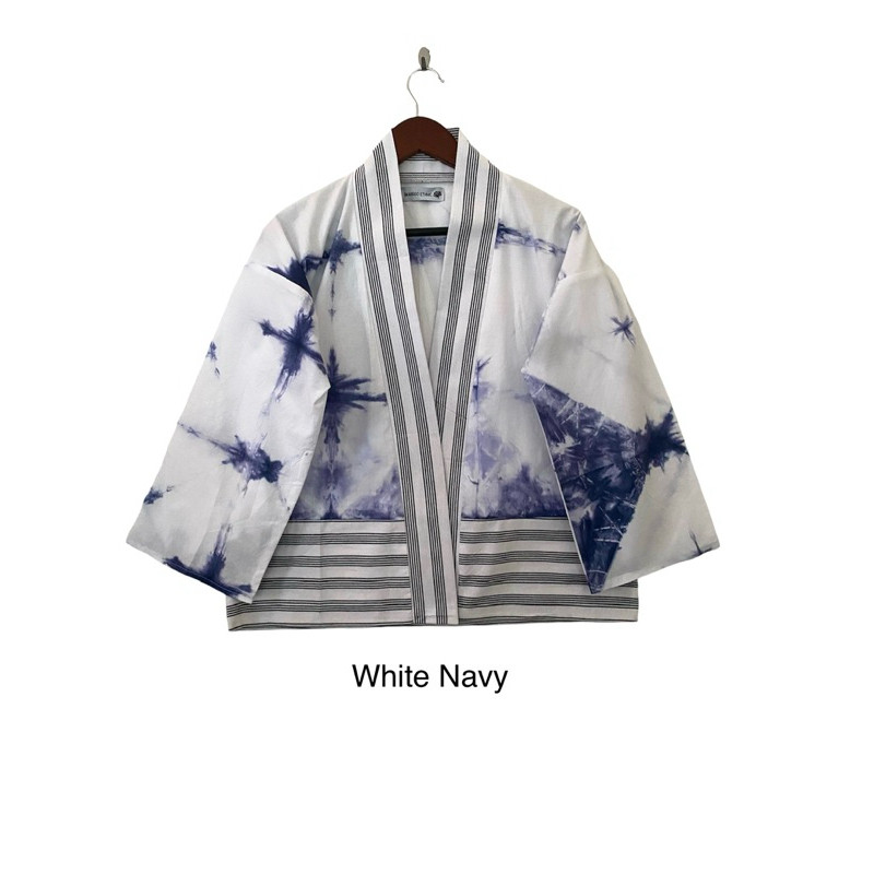 LURIK Outer lurik tenun mix katun shibori