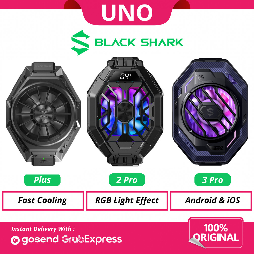 Black Shark FunCooler BR20 Plus / 2 Pro / 3 Pro - Kipas Pendingin Smartphone