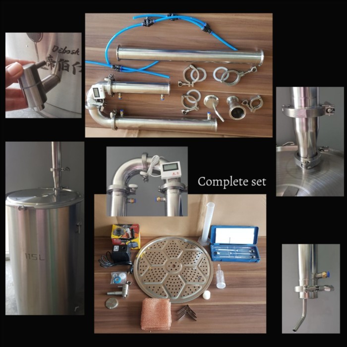 Imatton  Distiller Alat Penyulingan copper Distilasi MK 3