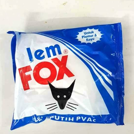 

Lem Fox Refill 350 gram / Lem Putih PVAc Lem Kayu