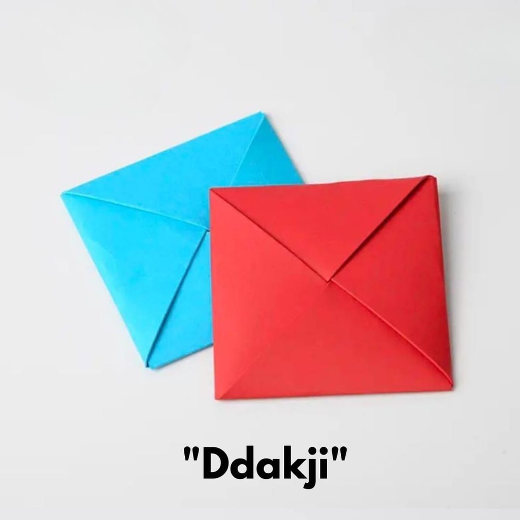 (CFC) DDAKJI PERMAINAN TRADISIONAL ANAK KOREA film squid netflix mainan seru