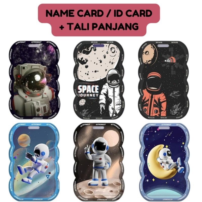 

HAPPY NAME TAG SPACE ID CARD HOLDER ASTRONOT TALI PANJANG KARTU ELEKTRONIK