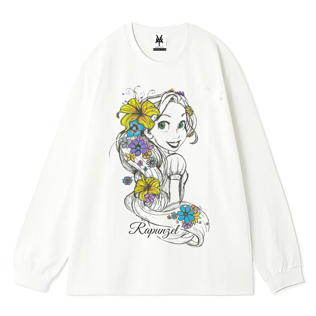 Patternmerch "rapunzel disney princess" Oversize T-Shirt | Longsleeve Oversized | Kaos