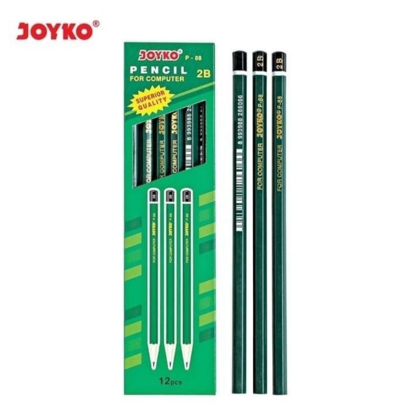 

Pensil Pinsil 2b Joyko Hijau P-88
