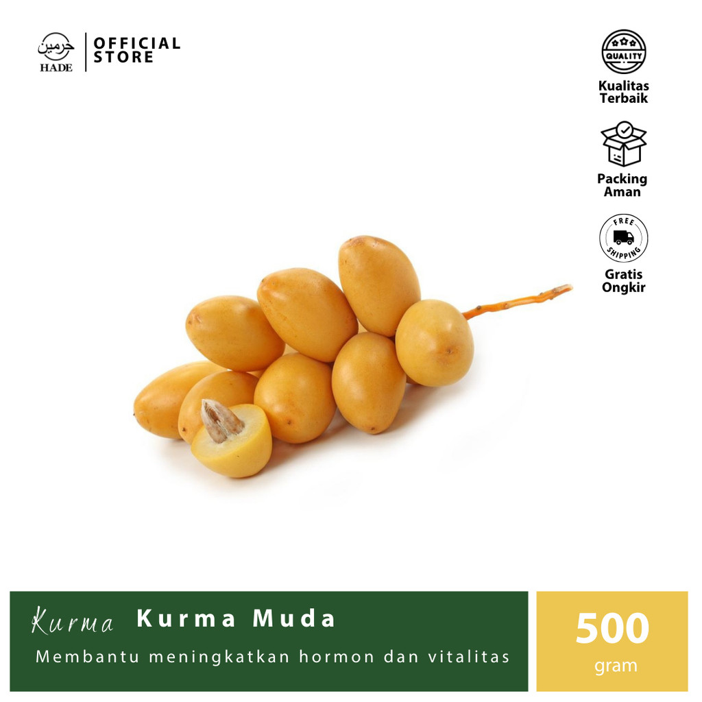 

Haromain Dates - Kurma Muda - 500gr