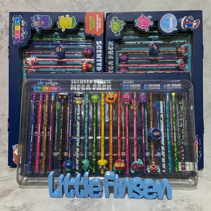 

Scented pencils smiggle/smiggle pencil set/scented pencil mega pack - Animal