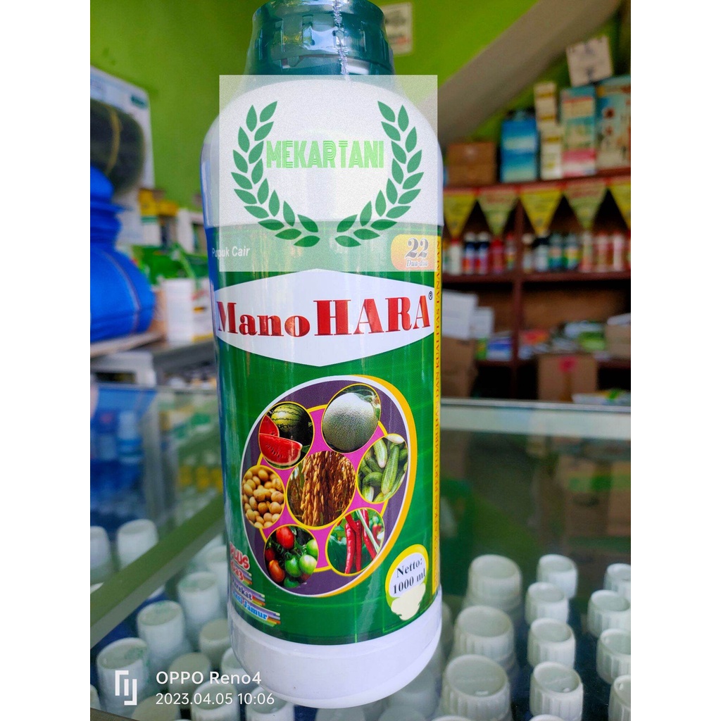 pupuk cair manohara 1liter / pupuk pelengkap cair manoHARA isi 1 liter sq