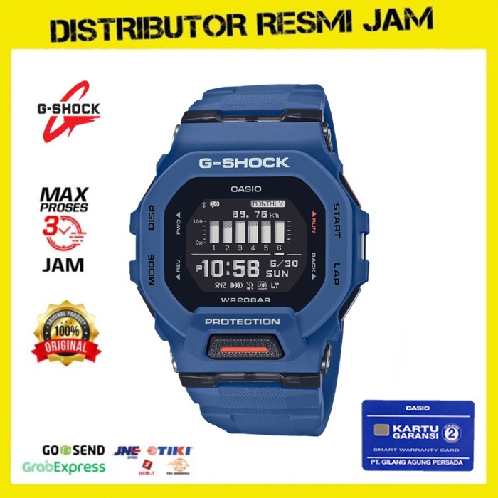 Jam Tangan Pria G-shock GBD-200-2DR GBD-200-2D GBD-200 Blue