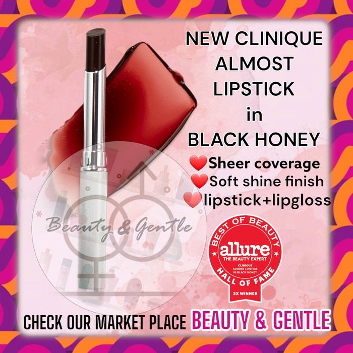 PROMO CLINIQUE Almost Lipstick in Black / Pink Honey - Black Honey