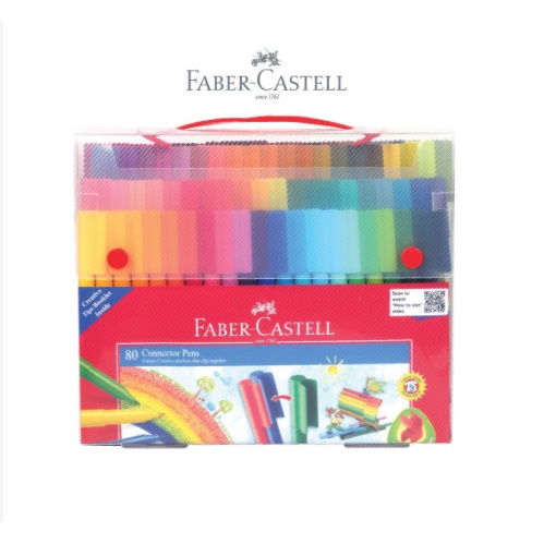 

[Terbaru] SPIDOL Faber-Castell Connector pen 80 Warna