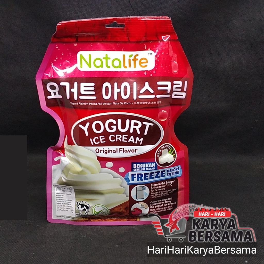 

NATALIFE YOGURT ICE CREAM ORIGINAL WITH NATA DE COCO PACK 5'S X 60ML