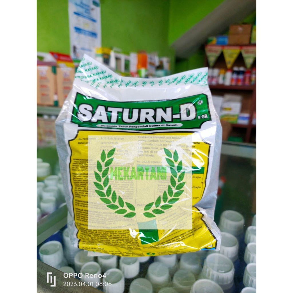 SATURN D 2 Kg/ herbisida tabur saturn d 2kg pengendali gulma tanaman padi