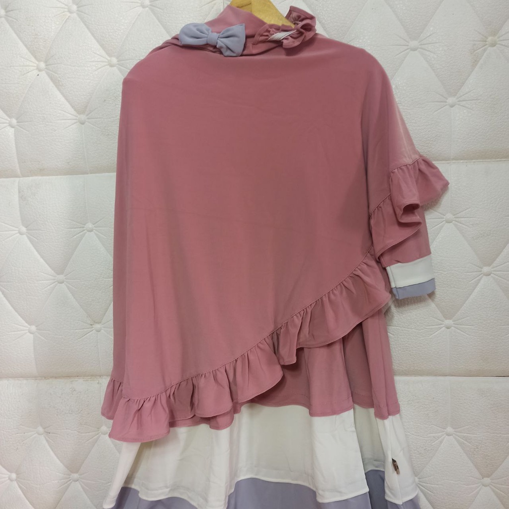 [COD] Gamis Set Anak Kids Rayya Dress Series Original by Zafinza