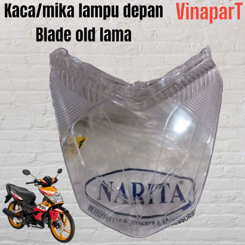 kaca mika lampu depan honda blade old lama Kwb