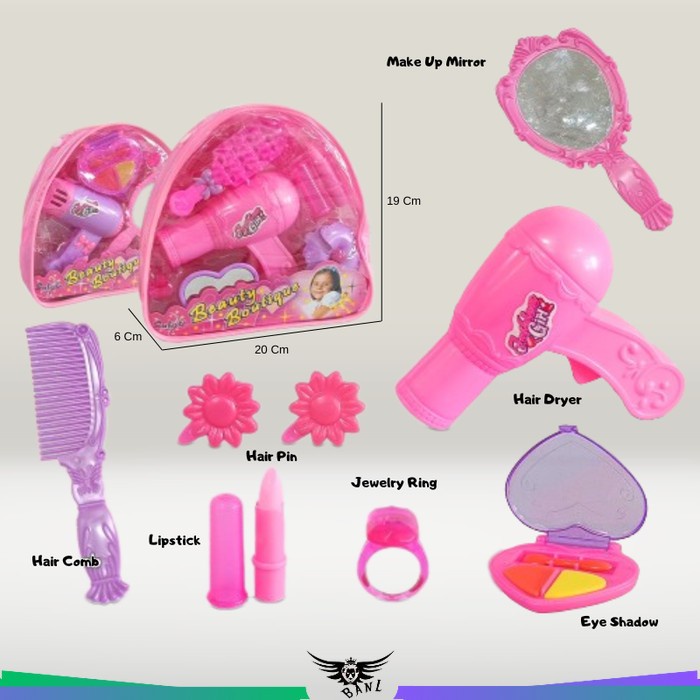 Mainan Tas Make Up Peralatan Perlengkapan Make Up MakeUp Mainan Anak