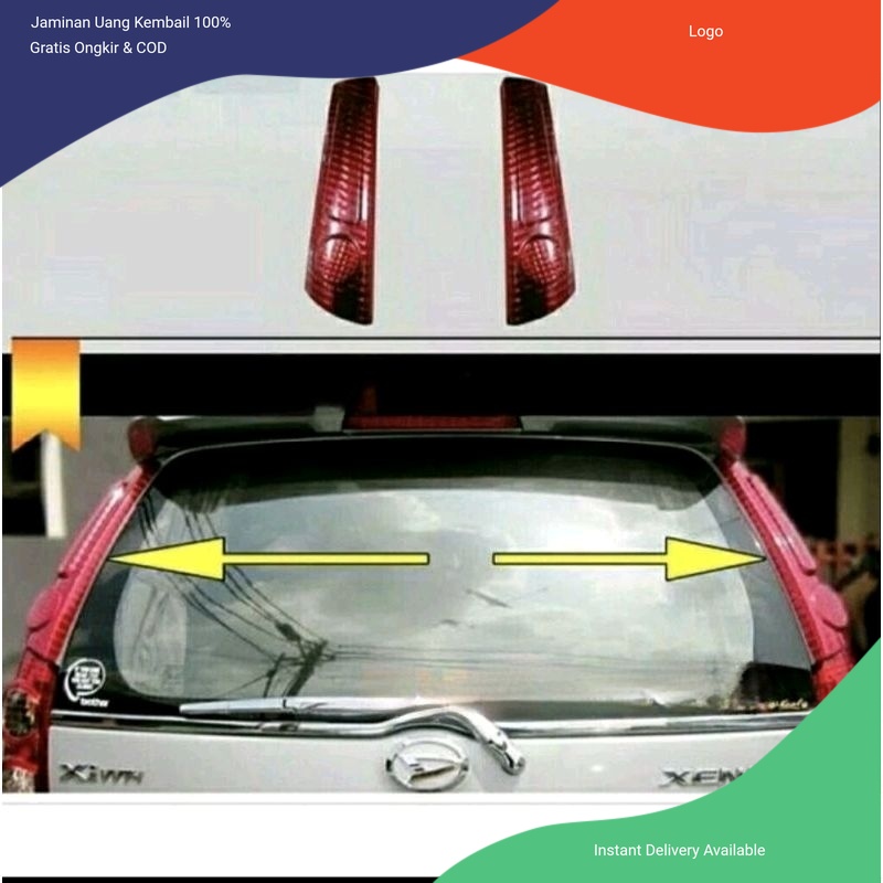 Reflektor atas Avanza/Xenia lama 2005-2011. Variasi mobil