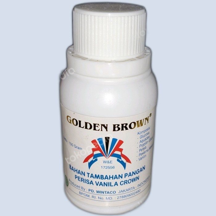 

New Produk Terlaris Golden brown vanilla crown 100 gr