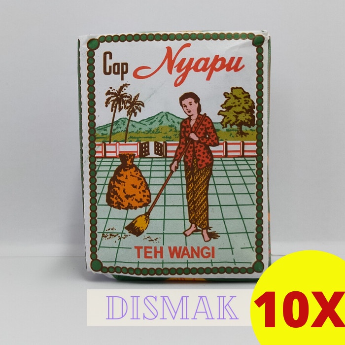 

✨PROMO✨ -Teh Nyapu Hijau 10 x 40 gram