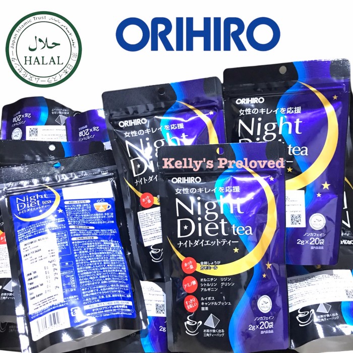 

✨PROMO✨ -ORIHIRO NIGHT DIET TEA 40 gram | HALAL | PRODUCT OF JAPAN