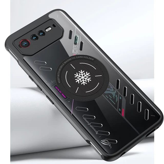 Casing Asus Rog Phone 7 Magnetic Heat Hard Case Back Cover Rog Phone7