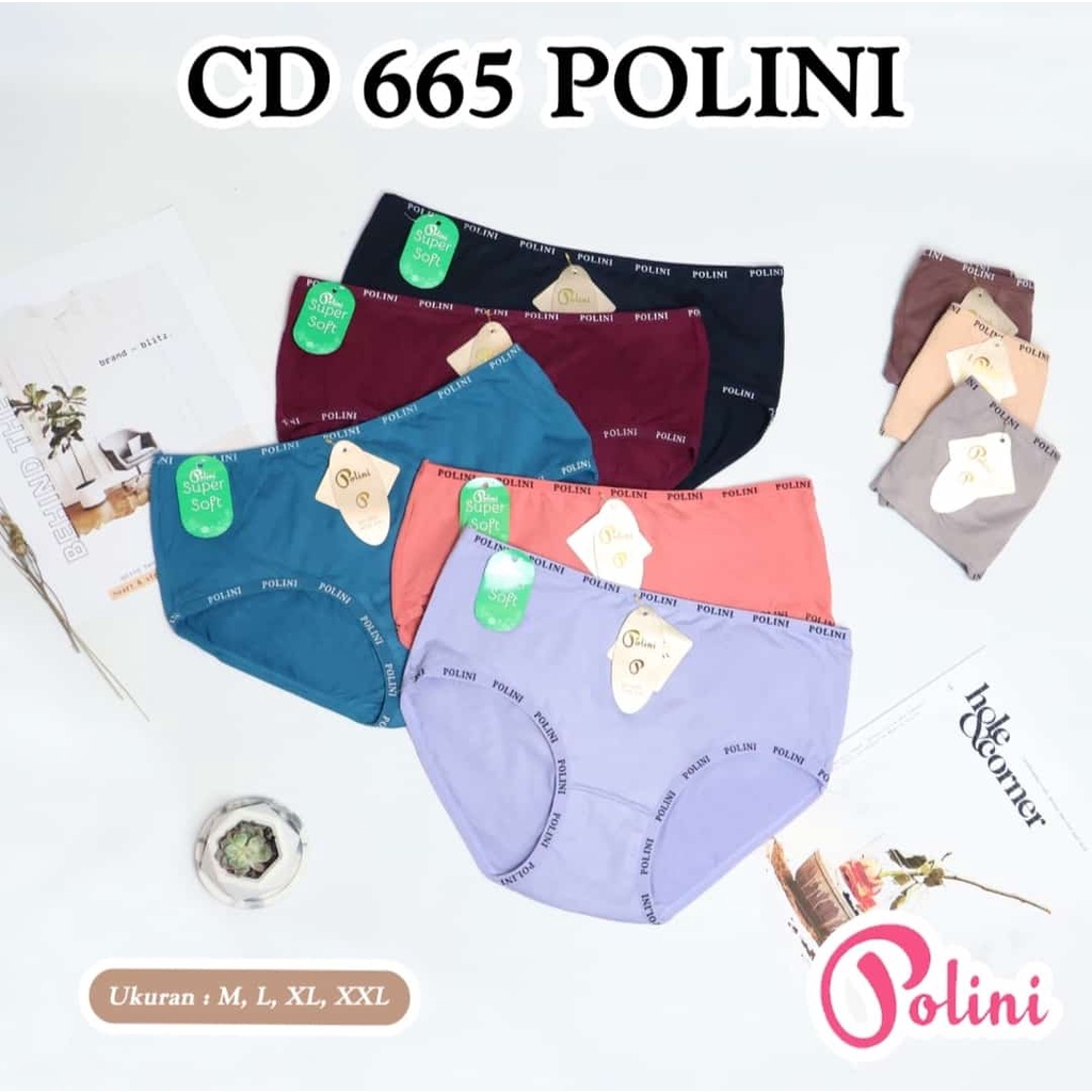 celana dalam polini bahan super soft 665