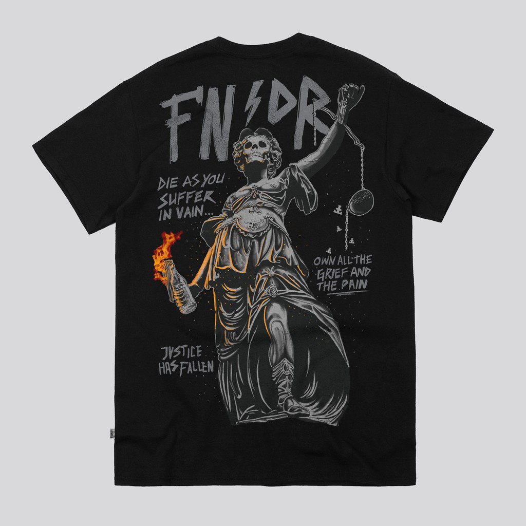 [Bestselling] Founder Factory - Justice TShirt - Black /