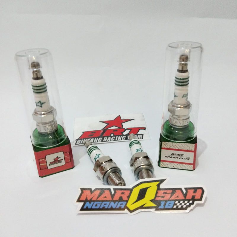 BUSI BRT SUPER IRIDIUM SEMUA TIPE MOTOR HONDA YAMAHA SUZUKI MARQSAH SHOP RACING