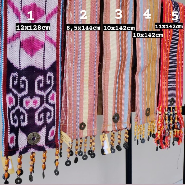 syal tenun ikat ntt 4