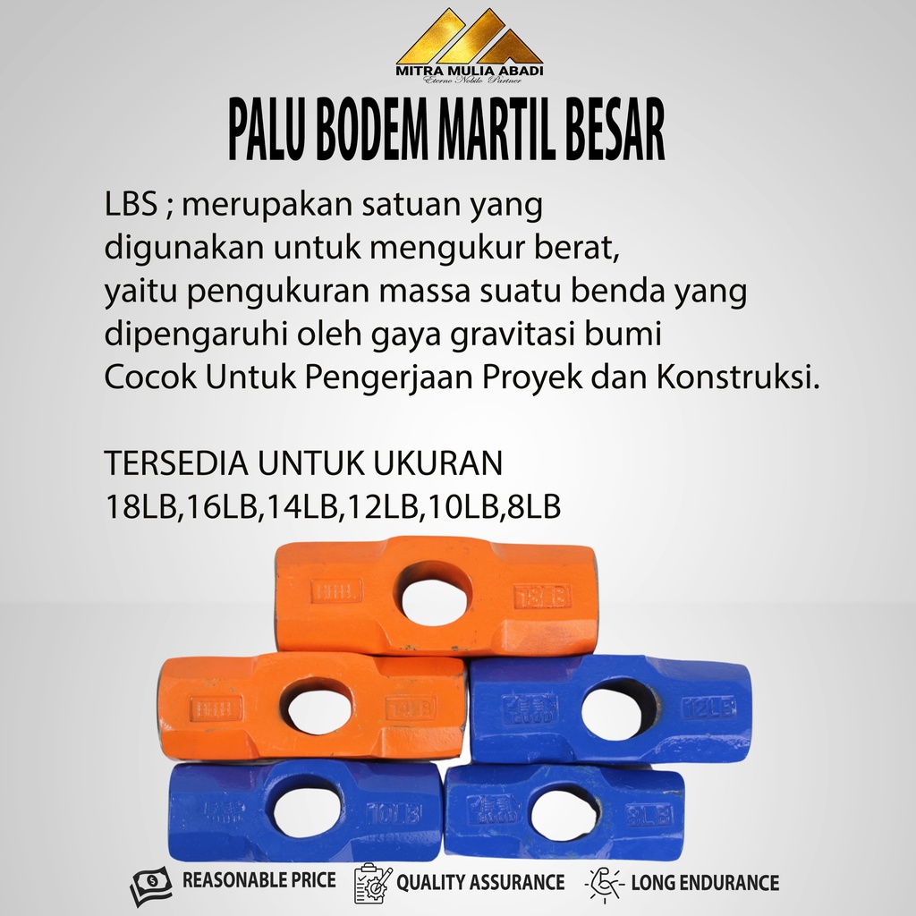 ID PALU BODEM MARTIL BESAR / PALU BATU BODEM BESAR