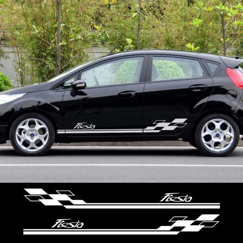 Promo ford fiesta stiker cutting stiker mobil ford fiesta all mobil ford fiesta