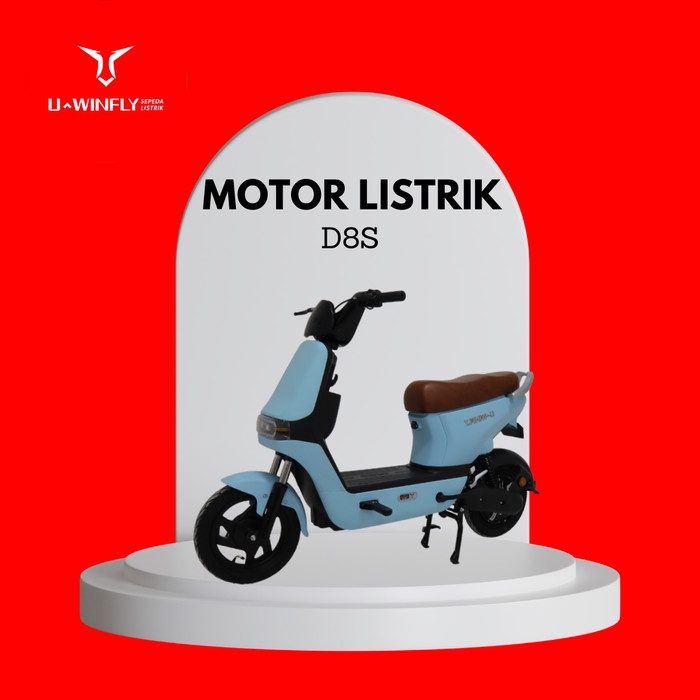 SEPEDA LISTRIK UWINFLY D8S DRAGONFLY D8S - PINK