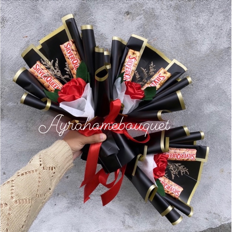 [SQ] Bucket Buket Snack Coklat Silverqueen Hadiah Kado Valentine Wisuda Ulang Tahun Murah