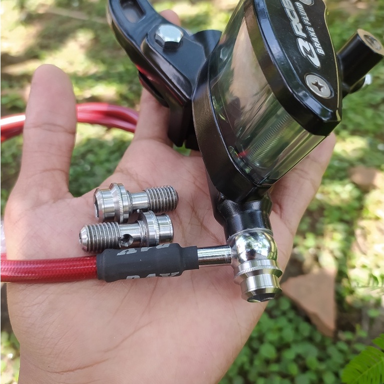 BAUT L STAINLESS SELANG REM MASTER KALIPER UNIVERSAL
