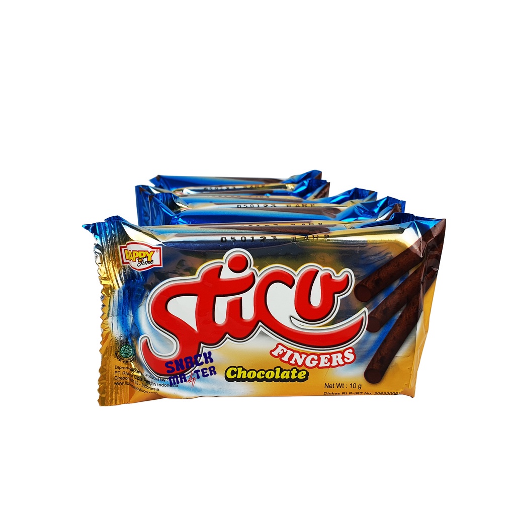 

Happy Time Sticu Fingers - Netto 10bks x 10gr.