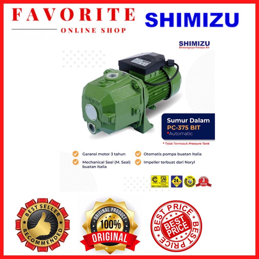 POMPA AIR JET PUMP SHIMIZU PC 375 BIT