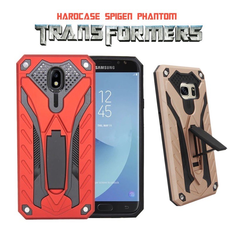 Casing Hp Samsung Galaxy J1 ace J3 J5 J5 2016 J4+ J6+ Plus Case Phantom Standing Hardcase Transforme