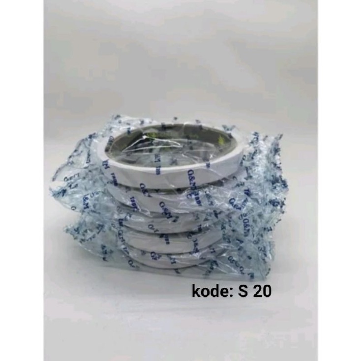 

Double Tape 1/2" (Setengah Inci) Goldie Tape