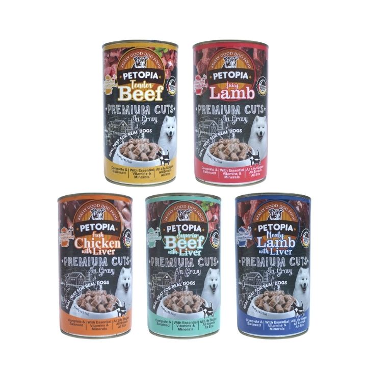 Petopia Premium Cuts All Life Stage 1240 Gram