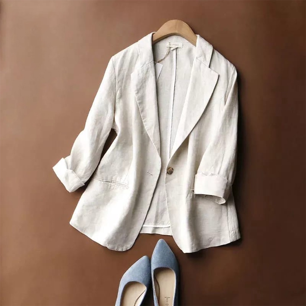 Blazer Wanita Terbaru / BLAZER WANITA / ROMANCE BLAZER / BLAZER KOREA / BLAZER LINEN S M L XL XXL