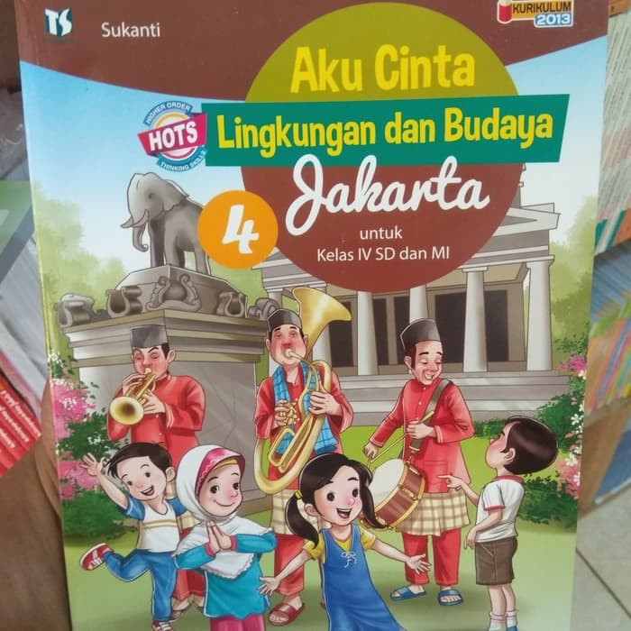 Terlaris ✨ - Buku Aku Cinta Lingkungan & Budaya Jakarta SD & MI Kelas 1 s/d 6 PLBJ - Kelas 6